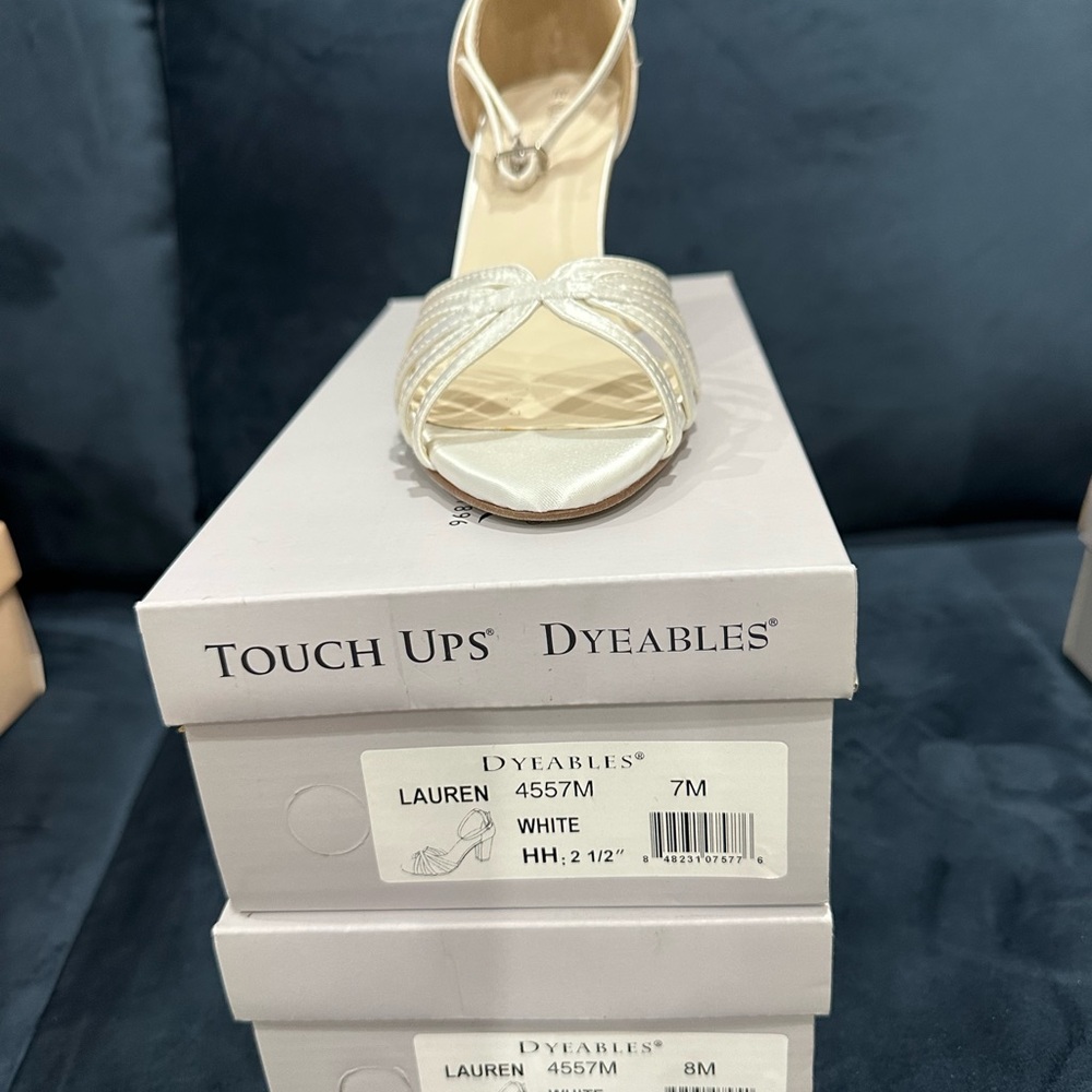 Benjamin Walk White Heels Elegant Design